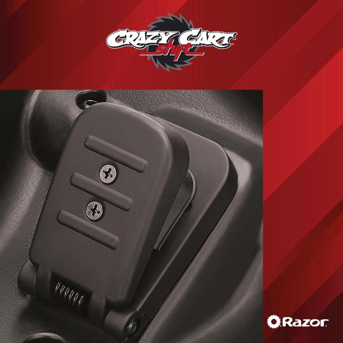 Buy Razor Crazy Cart Shift Drifting Red Black 13Kmh | Yallatoys.com