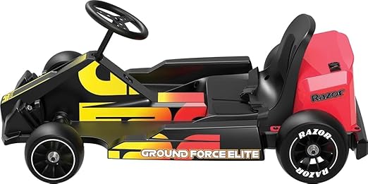 Buy Razor Ground Force Elite Black Red 22.5Kmh | Yallatoys.com