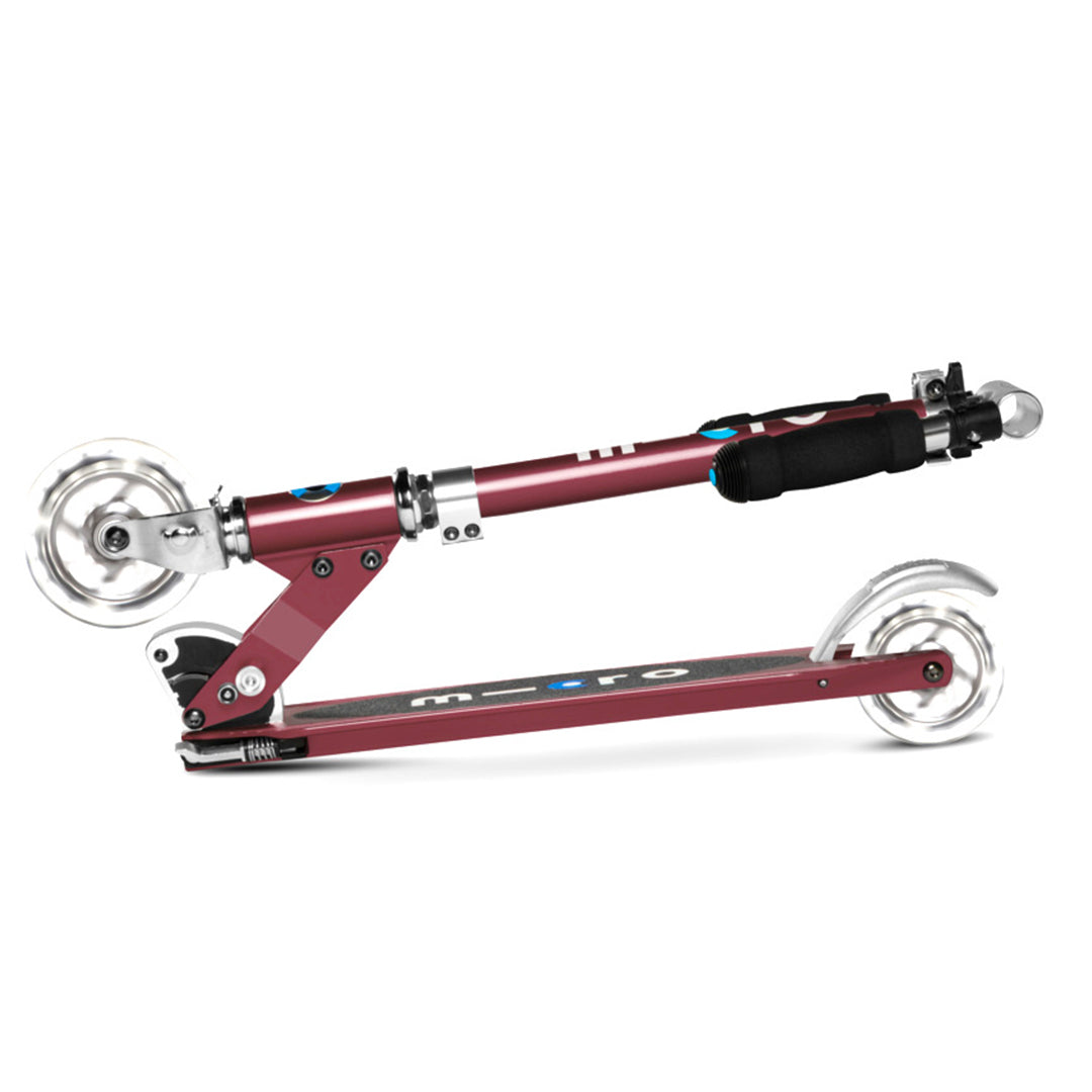 Buy Micro Sprite Autumn Red Led Scooter | Yallatoys.com