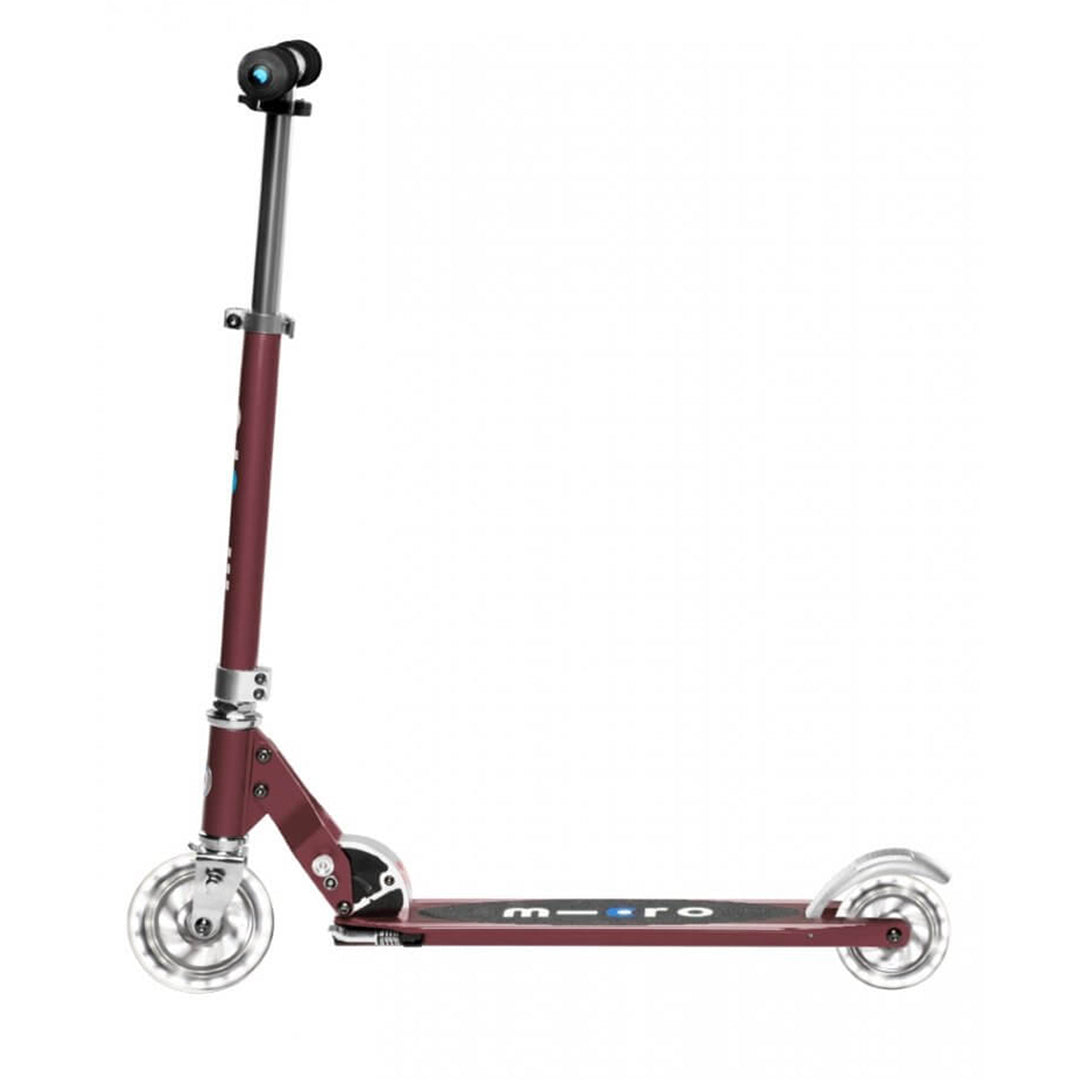Buy Micro Sprite Autumn Red Led Scooter | Yallatoys.com