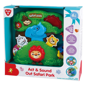Buy Playgo Act & Sound Out Safari Park | Yallatoys.com