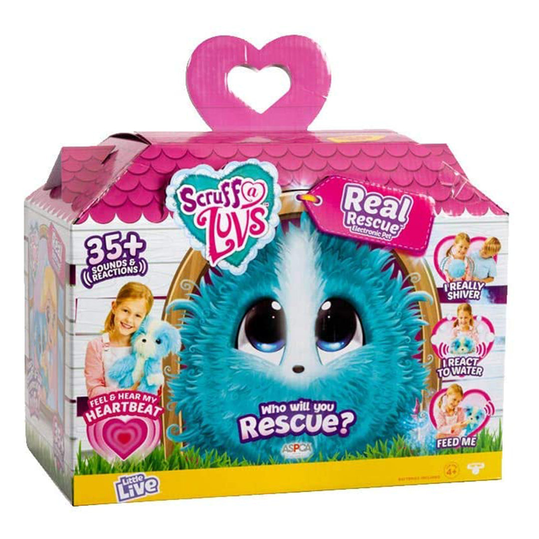 Buy Scruff A Luv Real Rescue Electronic Pet with 35+ Sound and Reactions | Yallatoys.com