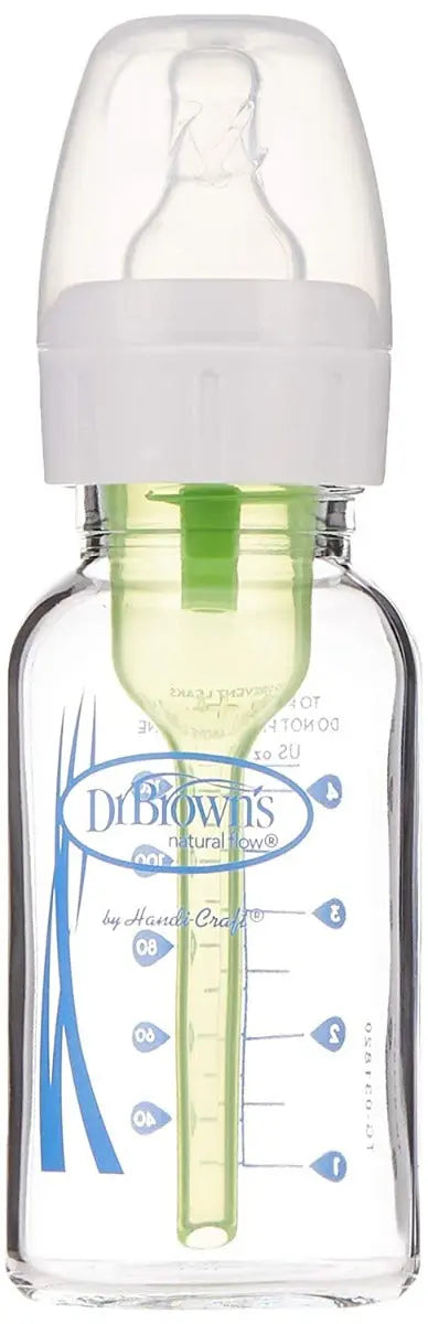 Dr Brown 120ml Glass Narrow Options+ Bottle 1-Pack Dr Browns Yallatoys