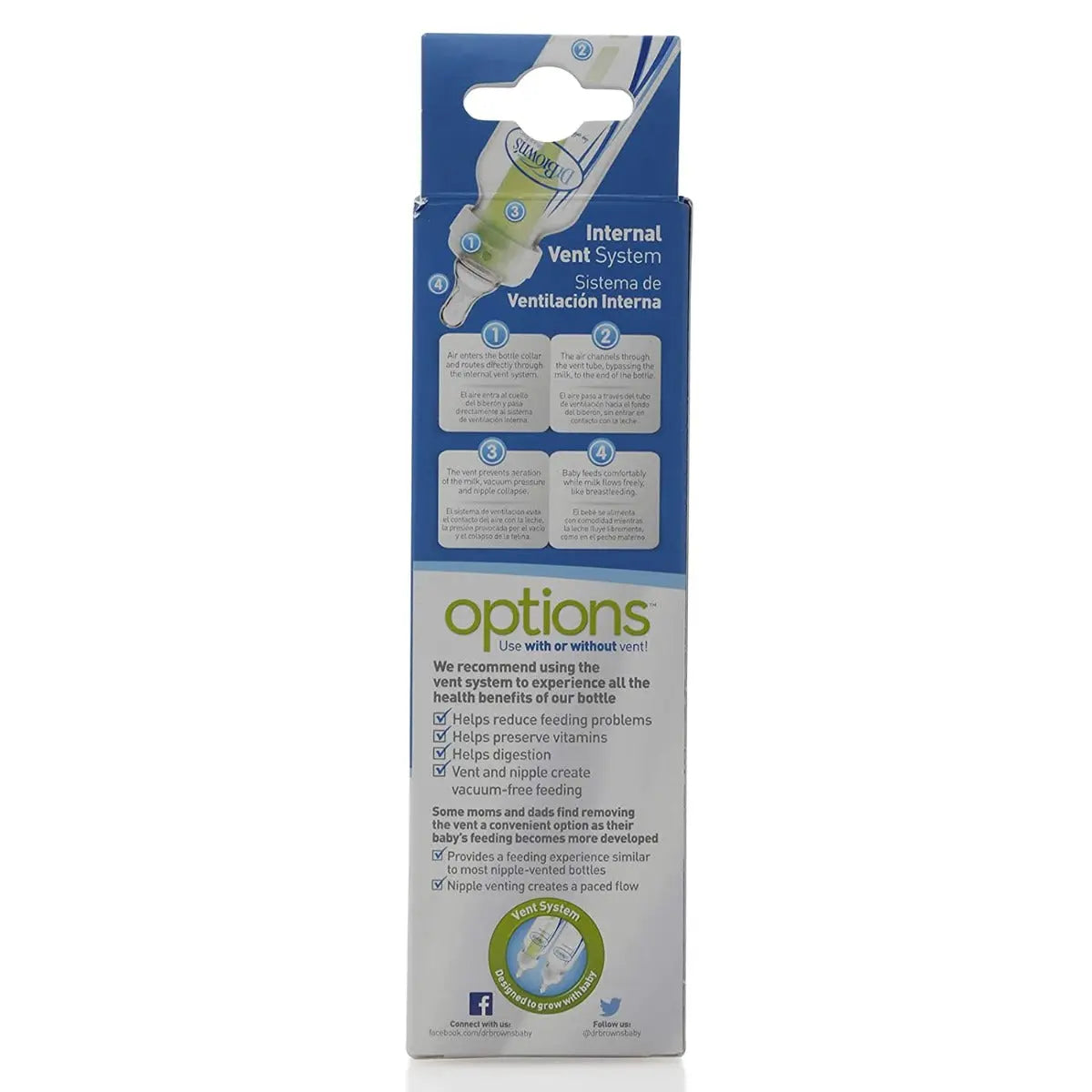 Dr Browns 120ml Narrow-Neck Baby Bottle Dr Browns Yallatoys