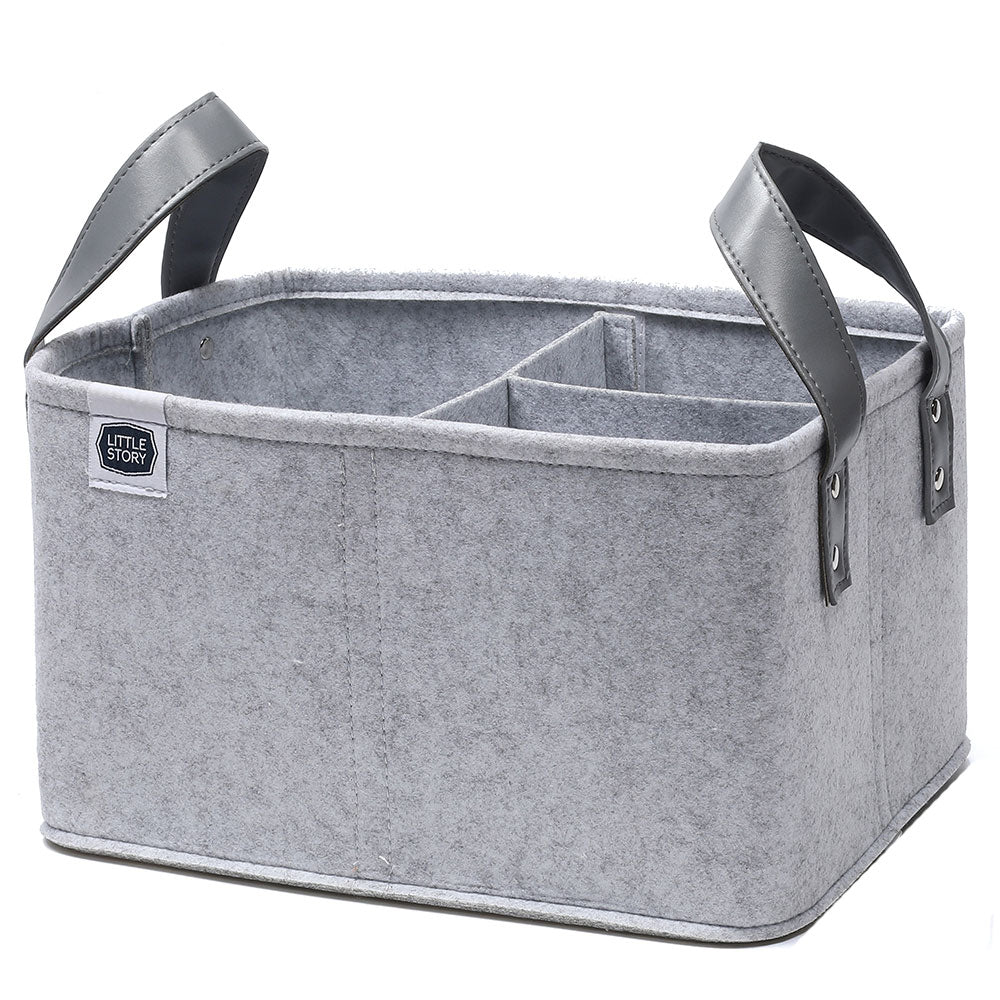 Little Story Diaper Caddy Simplex-Grey Little Story Yallatoys