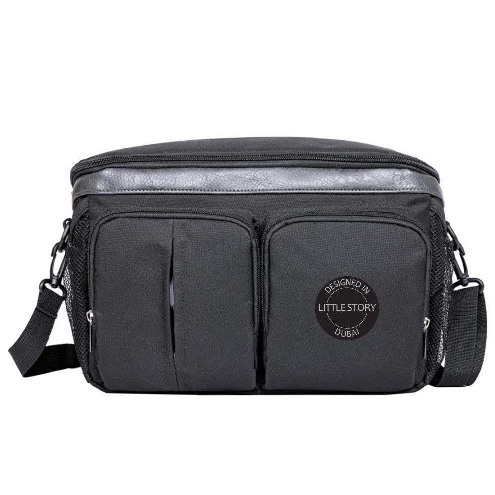 Little Story Stroller Organizer Travel Bag-Black Little Story Yallatoys