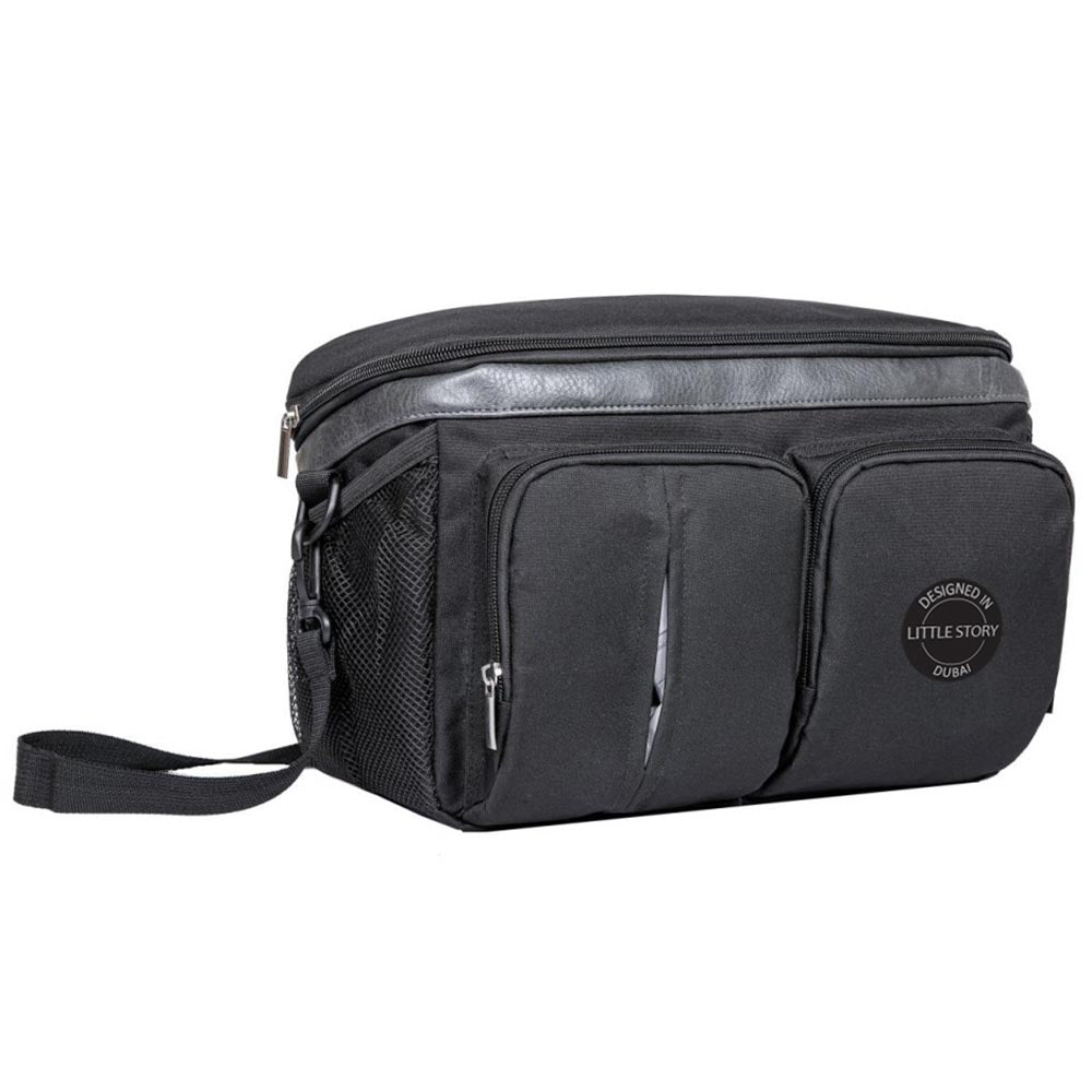Little Story Stroller Organizer Travel Bag-Black Little Story Yallatoys
