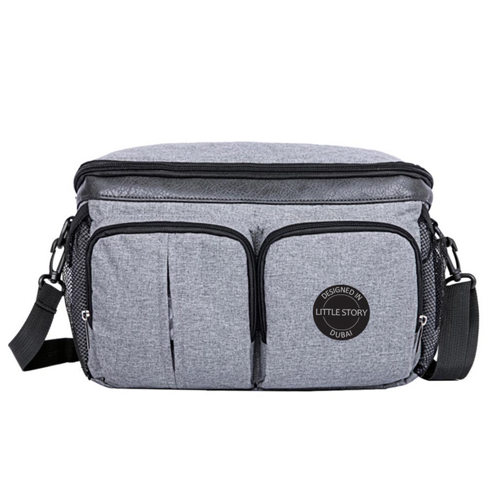 Little Story Stroller Organizer Travel Bag-Grey Little Story Yallatoys