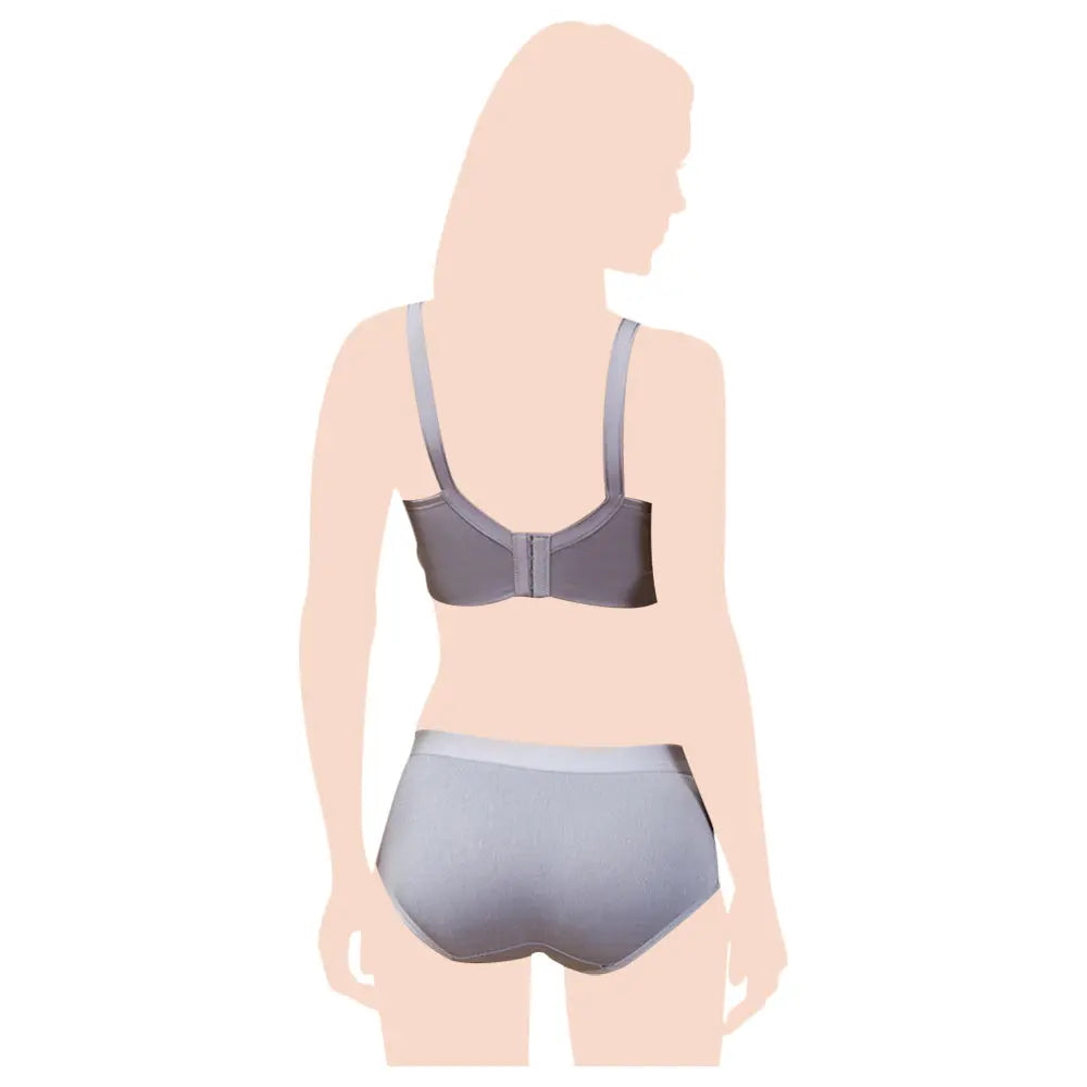 Sunveno Breastfeeding Nursing Bra - Grey Sunveno