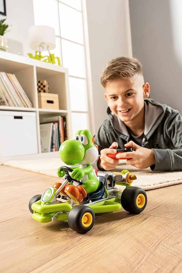 Buy Carrera Pipe Cart Remote Controlled Mario Yoshi | Yallatoys.com
