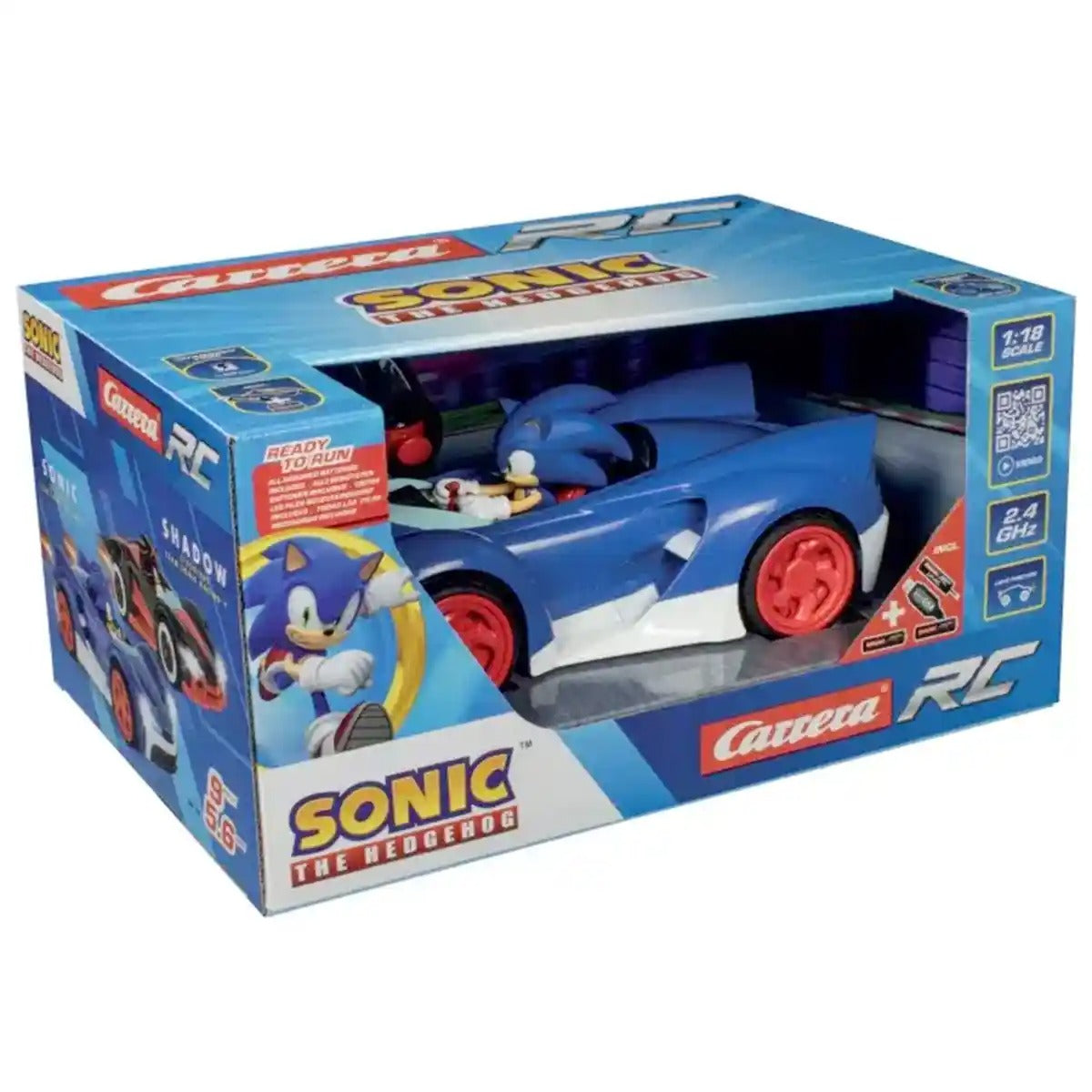 Buy Carrera  Sonic Racing Sonic Remote Controlled 1:18  | Yallatoys.com