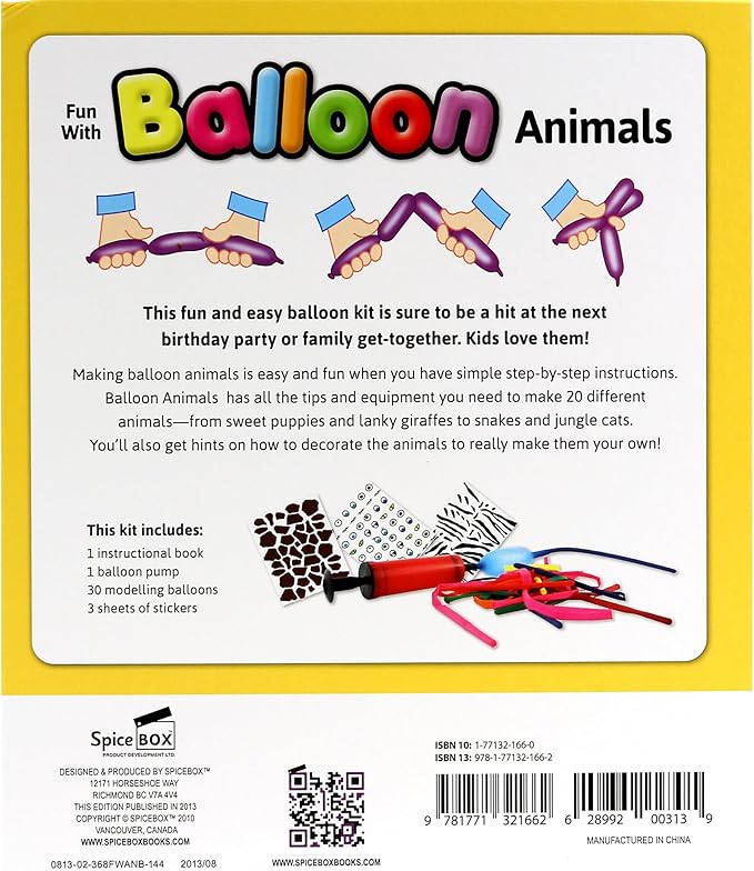 Buy Spice Box Fun with Balloon Animals | Yallatoys.com