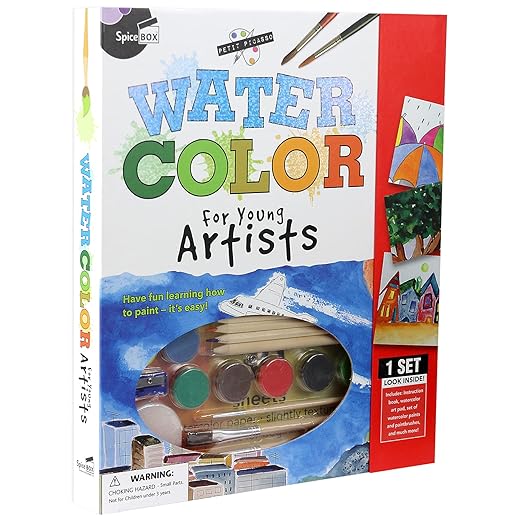 Buy Spice Box Petit Picasso Watercolor Art Kit | Yallatoys.com