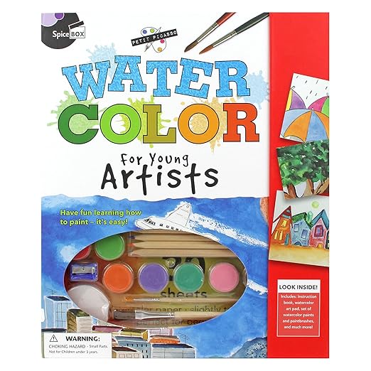 Buy Spice Box Petit Picasso Watercolor Art Kit | Yallatoys.com