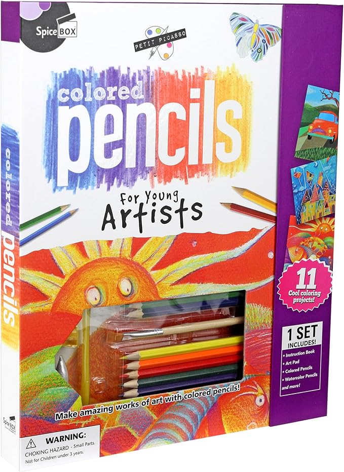 Buy Spice Box Petite Picasso Colored Pencils | Yallatoys.com