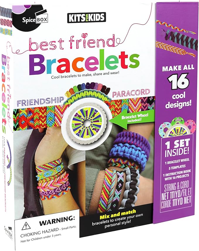 Buy Spice Box Friendship Bracelet Making Kit | Yallatoys.com