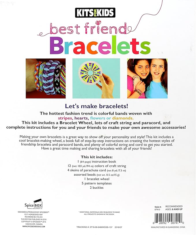 Buy Spice Box Friendship Bracelet Making Kit | Yallatoys.com