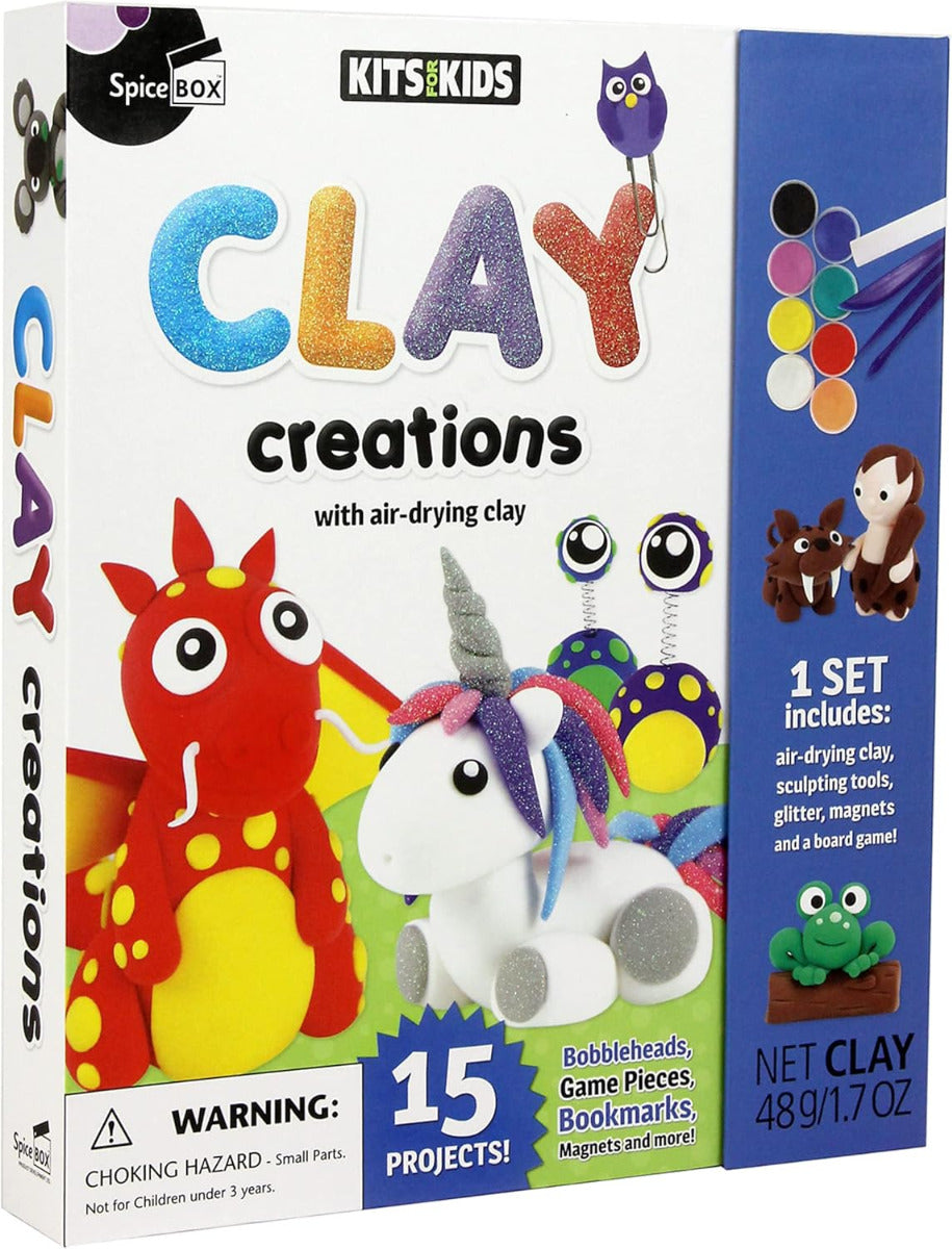 Buy Spice Box Polymer Modeling Air Dry Clay Kit | Yallatoys.com