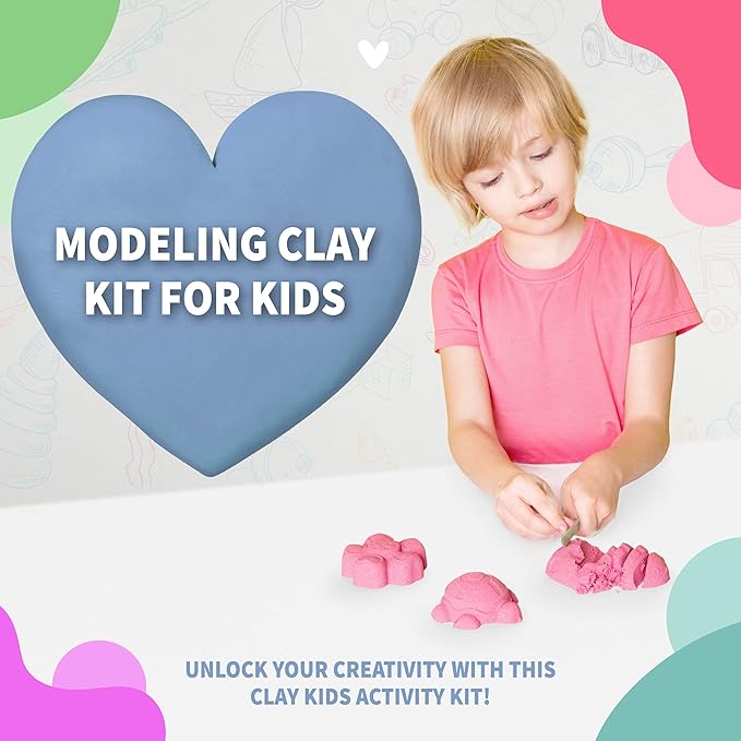 Buy Spice Box Polymer Modeling Air Dry Clay Kit | Yallatoys.com
