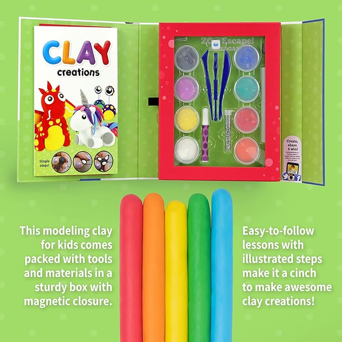 Buy Spice Box Polymer Modeling Air Dry Clay Kit | Yallatoys.com