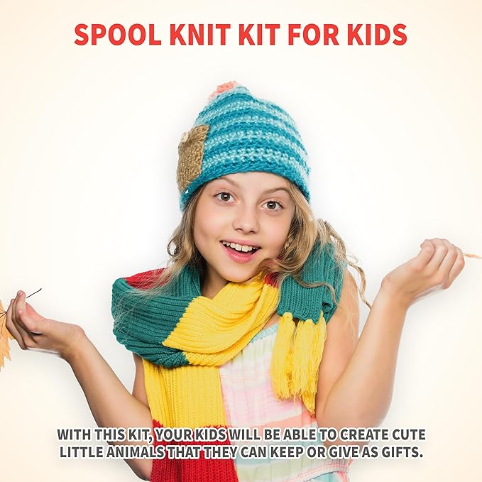 Buy Spice Box Spool Knit Animals | Yallatoys.com