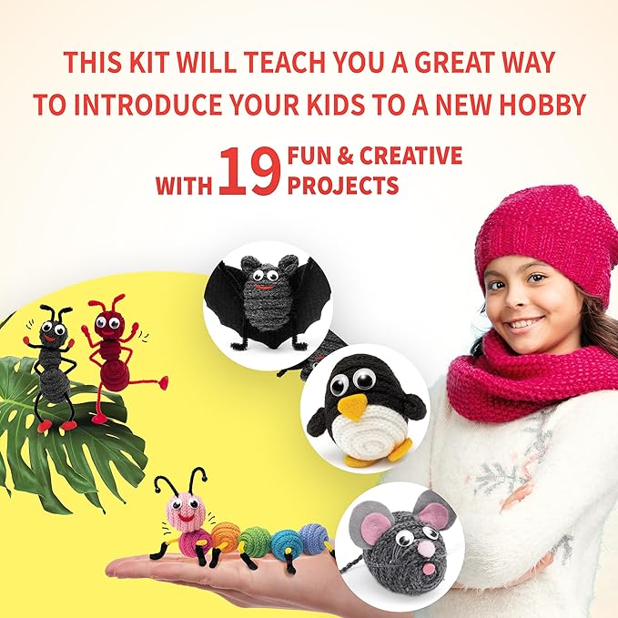 Buy Spice Box Spool Knit Animals | Yallatoys.com