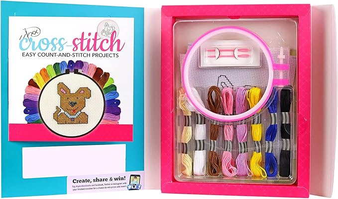 Buy Spice Box Activity Kits Lets Make Cross Stitch | Yallatoys.com
