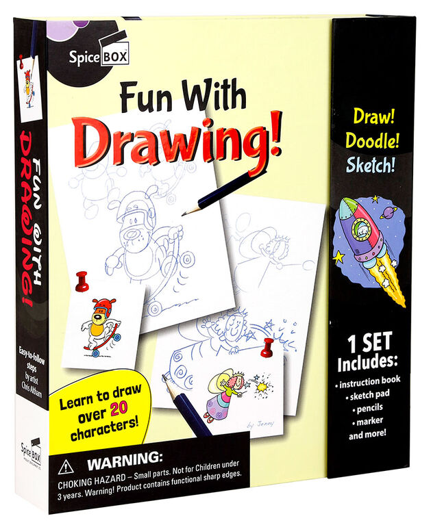 Buy Spice Box Fun With Drawing Kit | Yallatoys.com