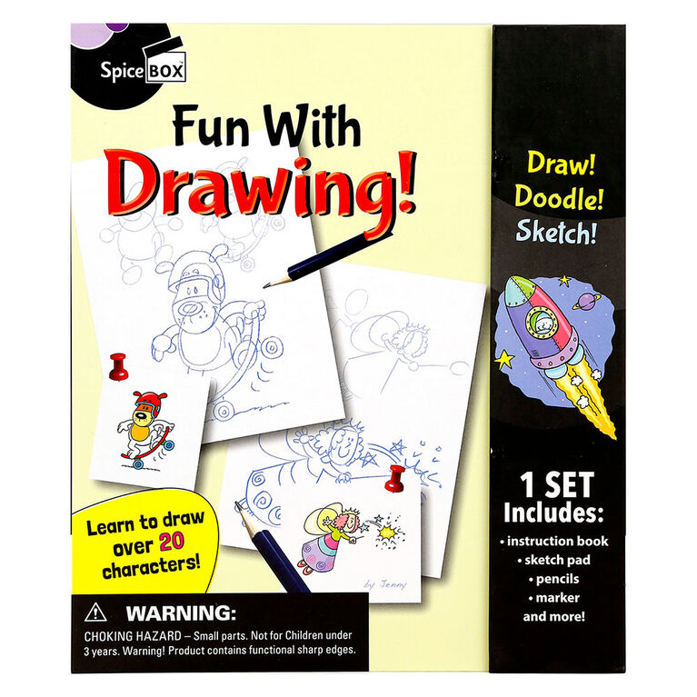 Buy Spice Box Fun With Drawing Kit | Yallatoys.com