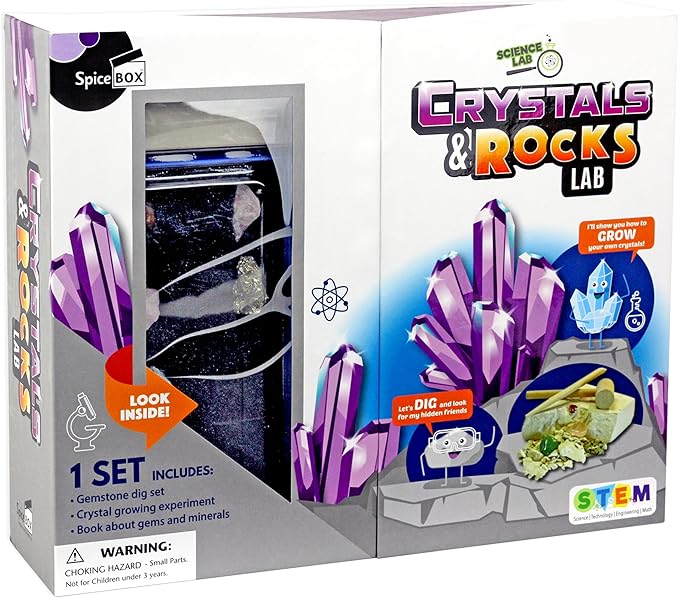 Buy Spice Box Rock Crystal Growing Kit | Yallatoys.com