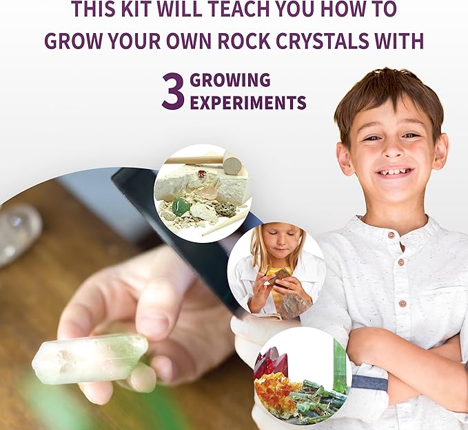 Buy Spice Box Rock Crystal Growing Kit | Yallatoys.com