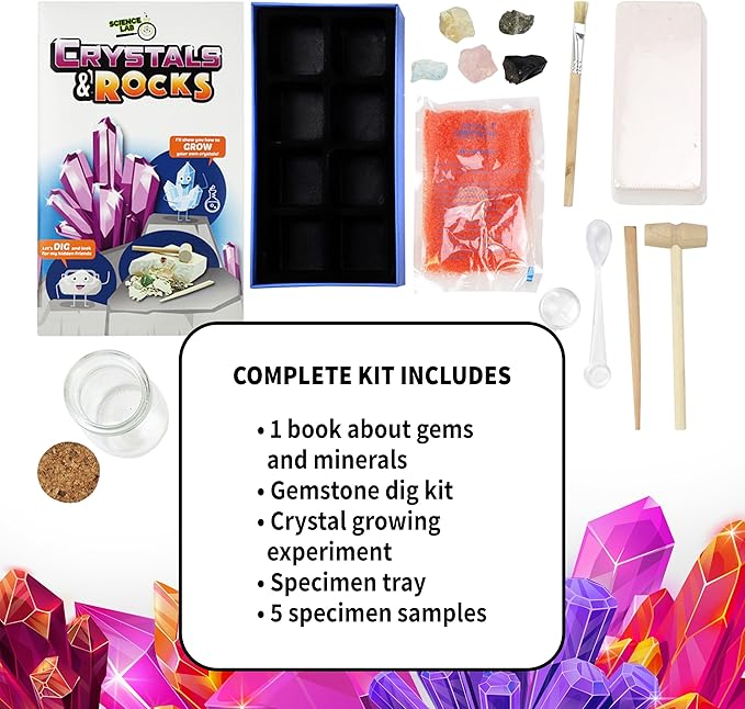 Buy Spice Box Rock Crystal Growing Kit | Yallatoys.com