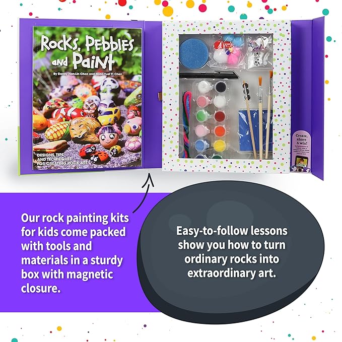 Buy Spice Box Rock Painting Kit | Yallatoys.com