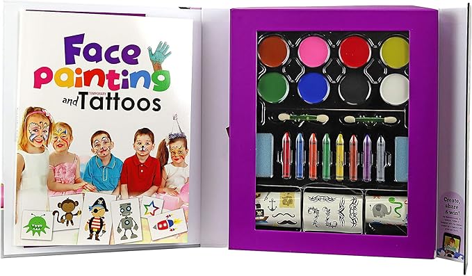 Buy Spice Box Face Painting & Tattoos Kit | Yallatoys.com