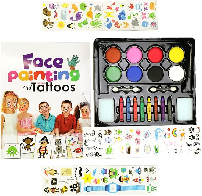 Buy Spice Box Face Painting & Tattoos Kit | Yallatoys.com