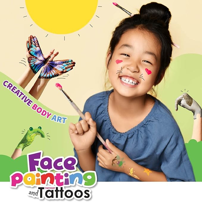 Buy Spice Box Face Painting & Tattoos Kit | Yallatoys.com