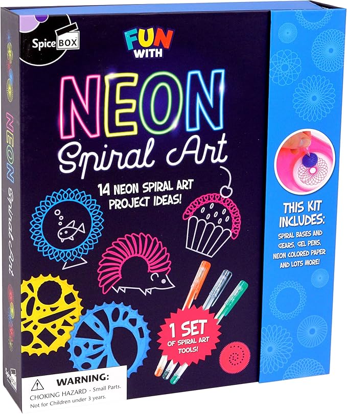 Buy Spice Box Spiral Art Drawing Kit | Yallatoys.com