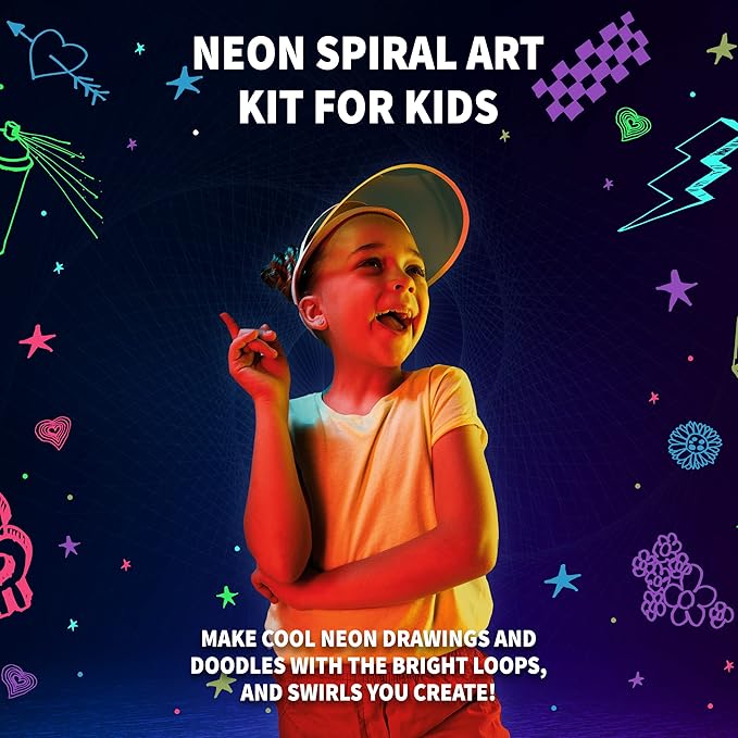 Buy Spice Box Spiral Art Drawing Kit | Yallatoys.com