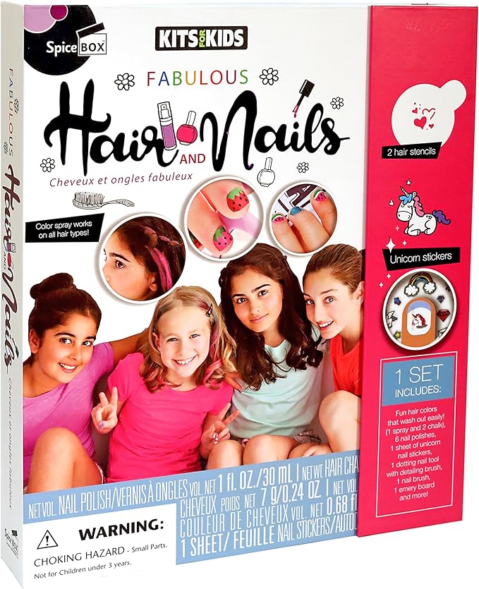 Buy Spice Box Fabulous Hair and Nail Kit | Yallatoys.com