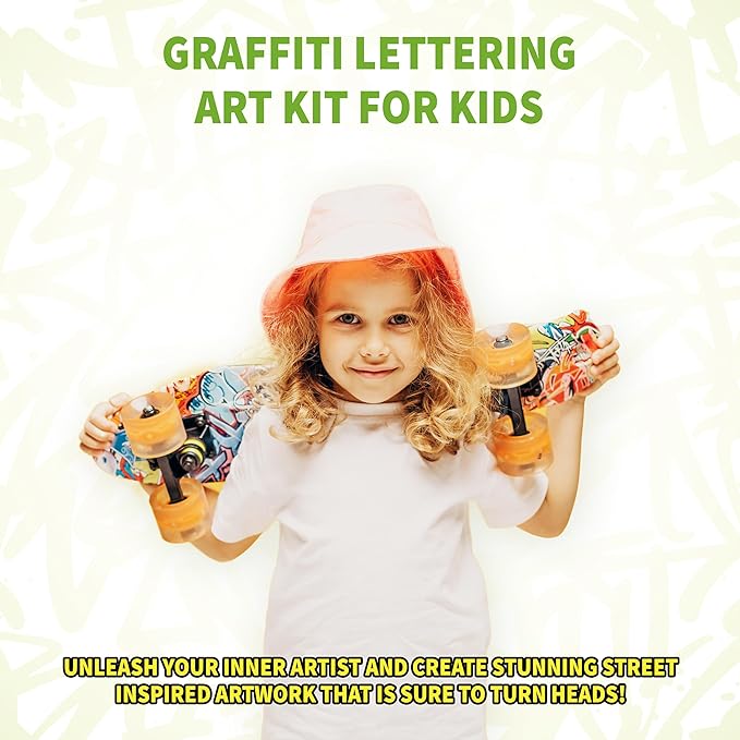 Buy Spice Box Graffiti Lettering Street Art Kit | Yallatoys.com