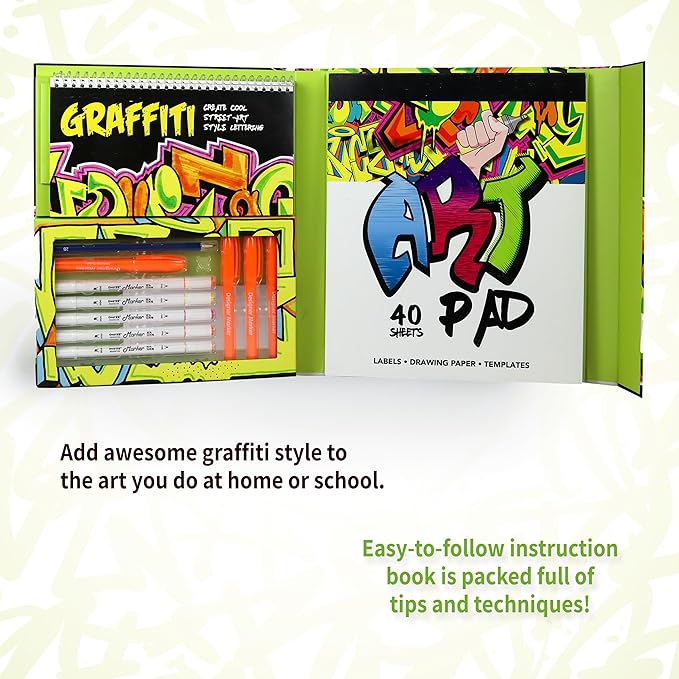 Buy Spice Box Graffiti Lettering Street Art Kit | Yallatoys.com
