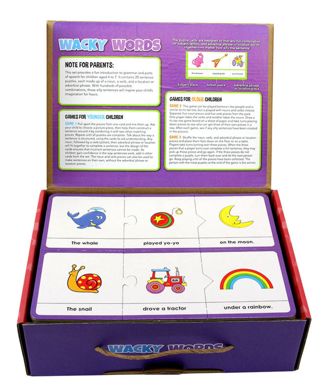 Buy Spice Box Match & Learn Wacky Words | Yallatoys.com