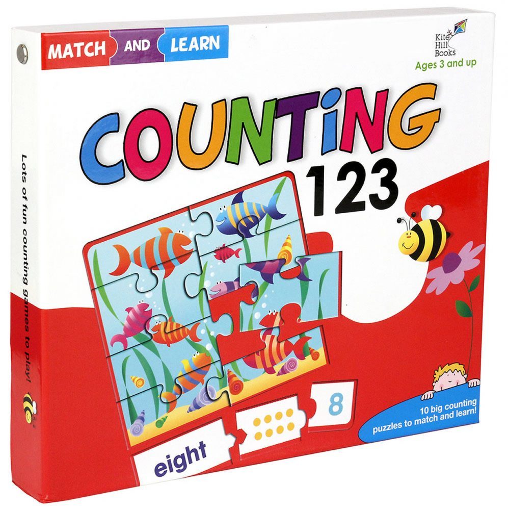 Buy Spice Box Match & Learn Puzzle Counting 123 | Yallatoys.com