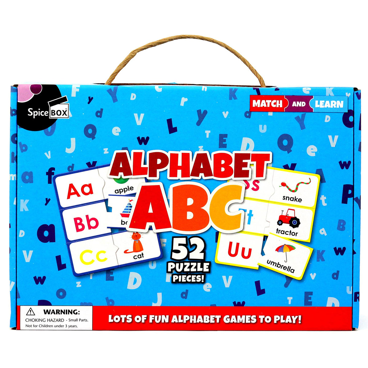 Buy Spice Box Match & Learn Puzzle Alphabet ABC | Yallatoys.com