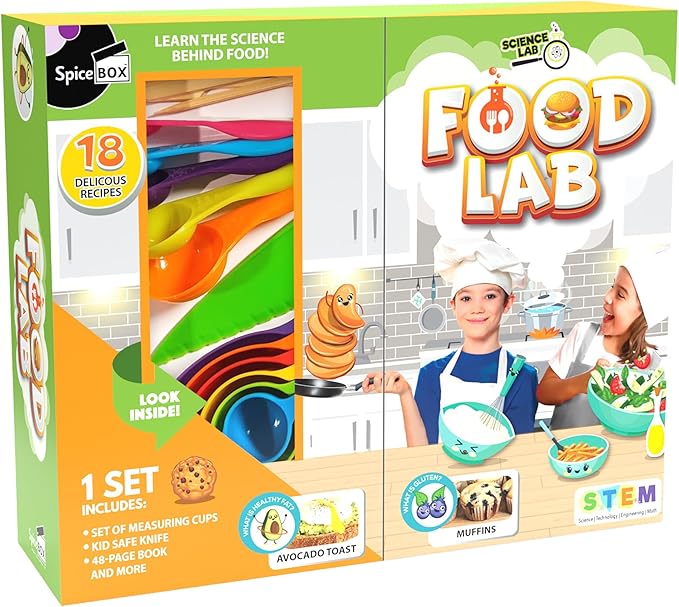 Buy Spice Box Science Lab Food Lab Kit | Yallatoys.com