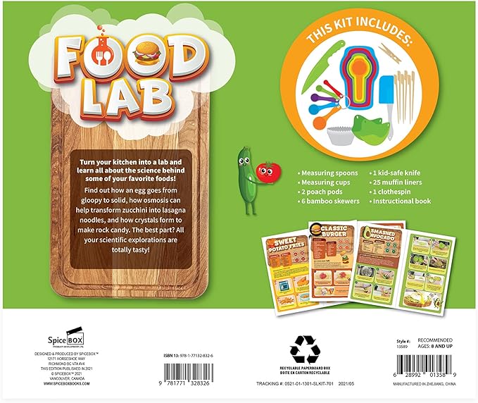 Buy Spice Box Science Lab Food Lab Kit | Yallatoys.com