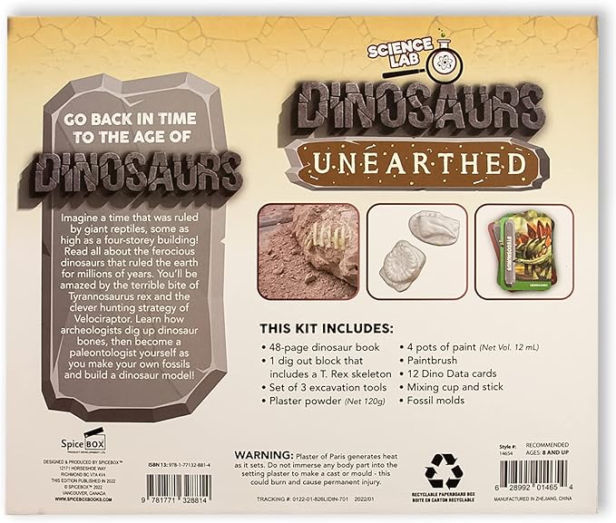 Buy Spice Box Science Lab Dinosaurs Unearthed Kit | Yallatoys.com