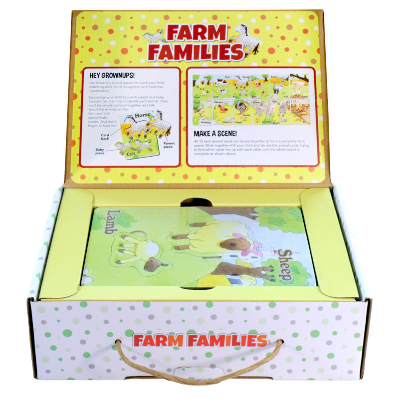 Buy Spice Box Match & Learn Find and Fit Puzzle Farm Families | Yallatoys.com