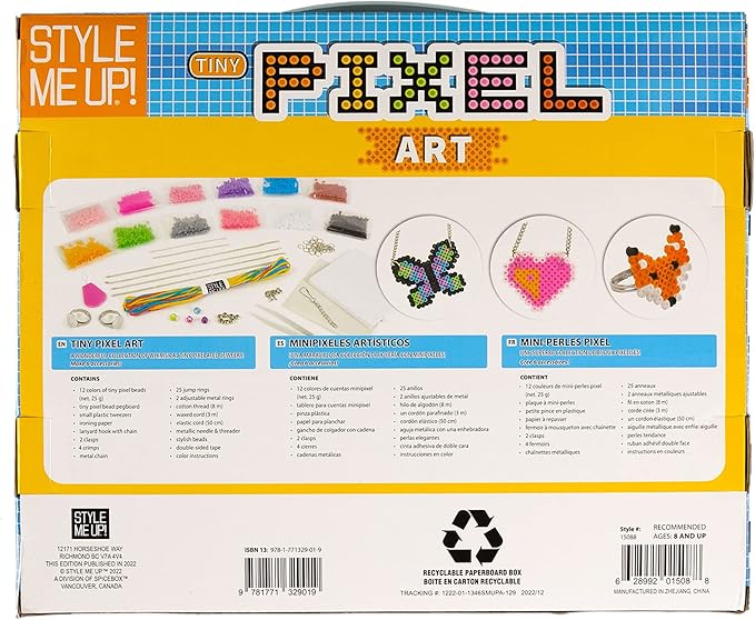 Buy Spice Box Style Me Up Pixel Art | Yallatoys.com