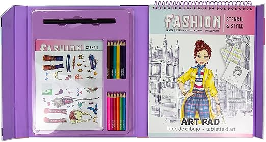 Buy Spice Box Style Me Up Fashion Stencil Kit | Yallatoys.com